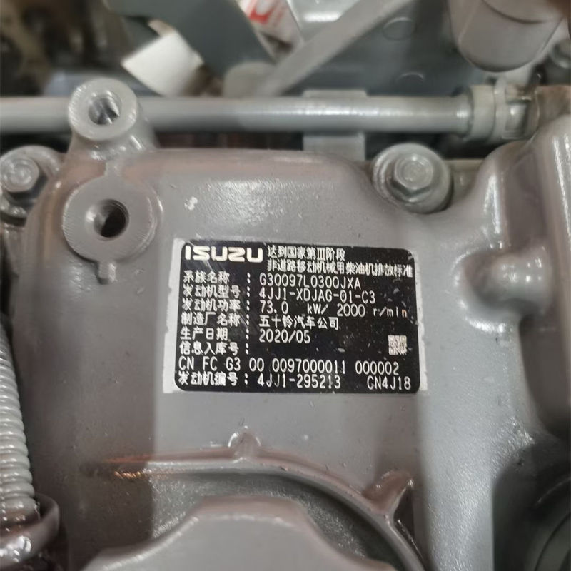 Motor de excavadora ISUZU 4JJ1-XDJAG-01-C3 para aplicaciones industriales