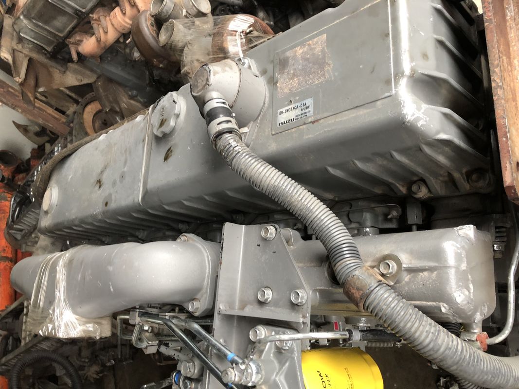 4 tiempos Isuzu 6WG1 Motor Assy 110-127 Refrigerado por agua Aplicar a la excavadora