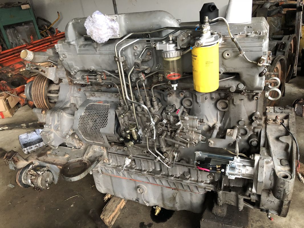 4 tiempos Isuzu 6WG1 Motor Assy 110-127 Refrigerado por agua Aplicar a la excavadora
