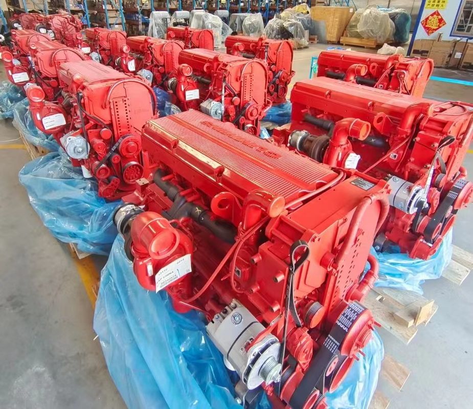 Cummins QSX15 Nuevo motor, excavadora Sany 485, montaje del motor de la excavadora rotativa