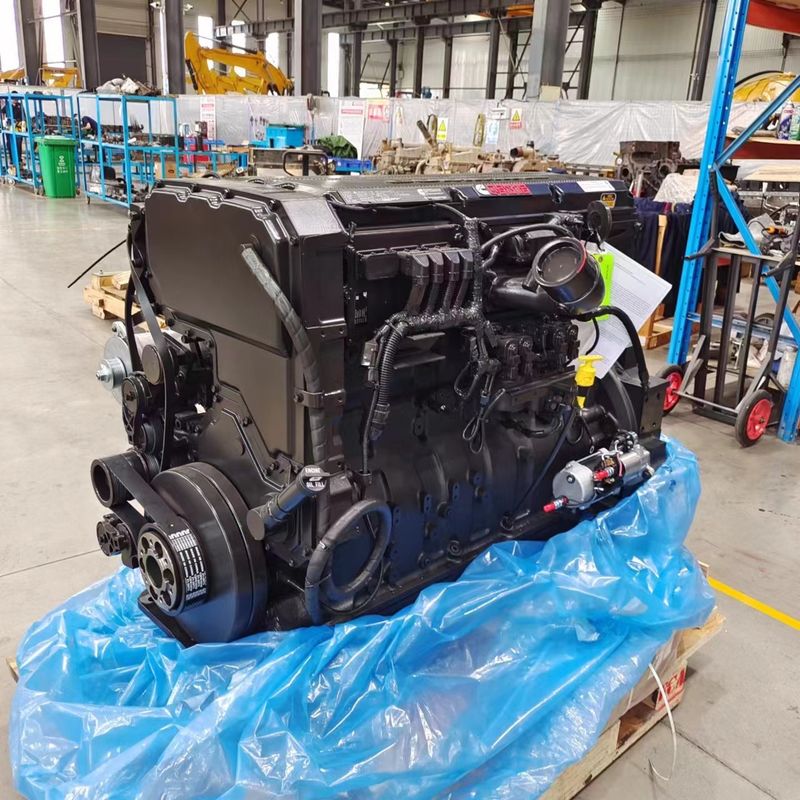 Cummins QSX15 Nuevo motor, excavadora Sany 485, montaje del motor de la excavadora rotativa