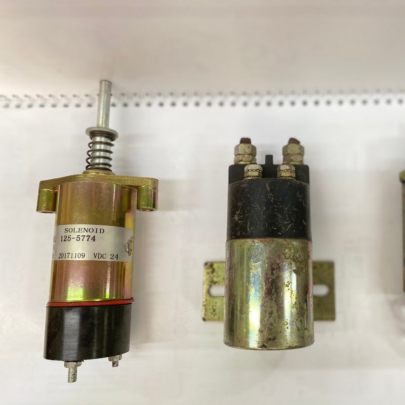 C.A.T Excavadora apagador de llama 125-5774 Fuel apagado Solenoide