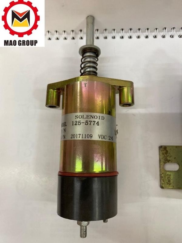 C.A.T Excavadora apagador de llama 125-5774 Fuel apagado Solenoide