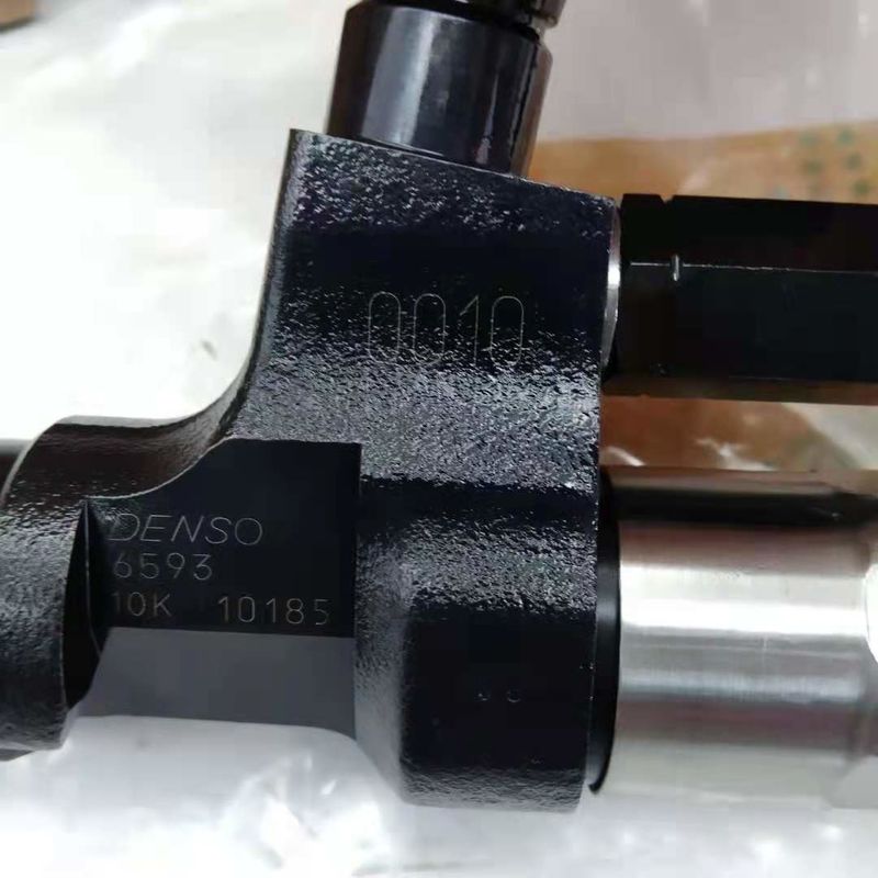 095000-6593 Partes eléctricas de las excavadoras Diesel Inyector de combustible de ferrocarril común Assy para HINO J08E