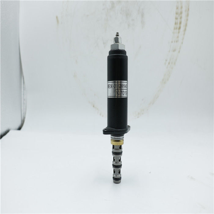 KWE5K-31 G24YA40 Válvula de solenoide giratorio giratorio encaja SK200-3 SK200-5 SK200-6 pieza de repuesto de excavadora