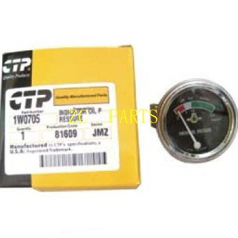 1W0705 Excavadora partes eléctricas Indicador de presión del aceite para bulldozer de gato D7G D5E cargadores Dozers