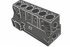 65.01101-6046 Bloque de cilindros del motor de excavadora para Daewoo DH200-3 D1146T