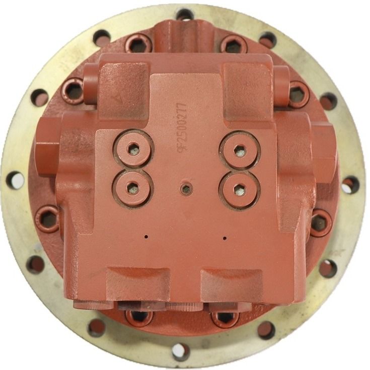 T9T2 Motor de viaje hidráulico, Excavadora de color rojo
