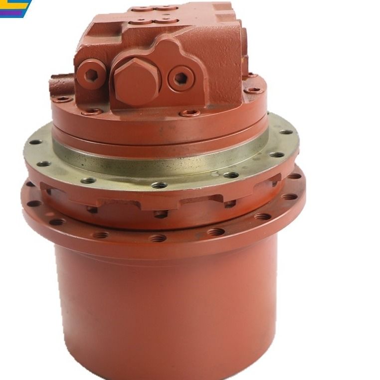 T9T2 Motor de viaje hidráulico, Excavadora de color rojo