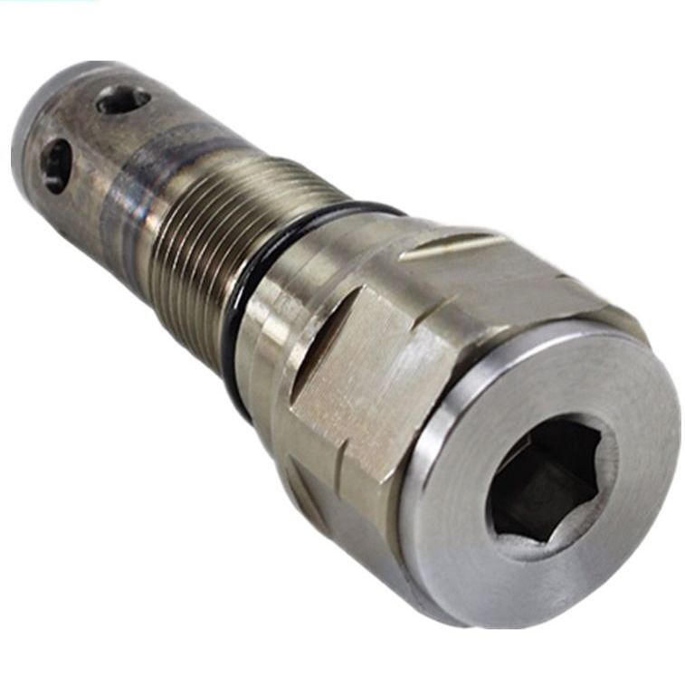Válvula de alivio del motor hidráulico Hyundai para el motor de viaje de la excavadora R215-7