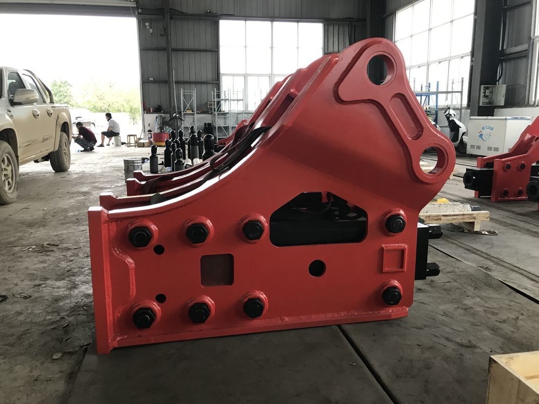 Tipo de lado Krupp Martillo de rompepiedras hidráulico 950kg para excavadora Sany de 10-16 toneladas