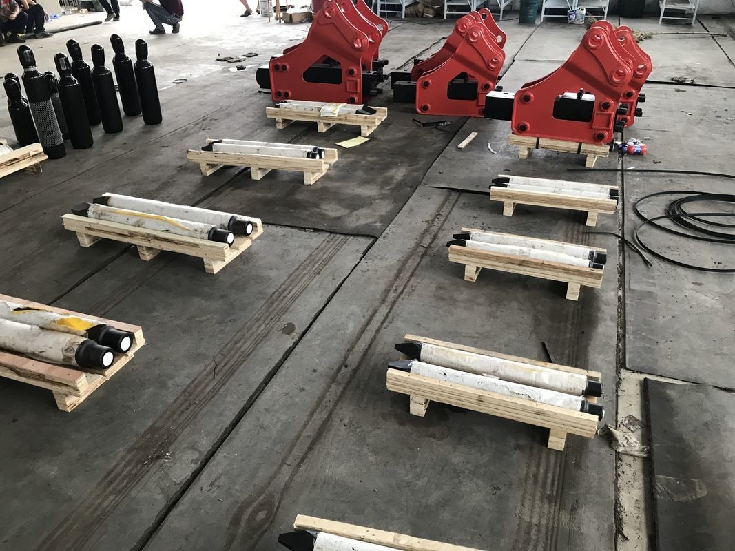 Martillos de roca de alta resistencia para excavadoras 200-350 Bpm Martillo Jack de trabajo pesado