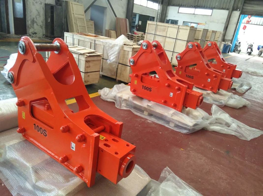 Martillo de rompecabezas hidráulico 20CrMo con chisel de punto de moil para excavadora de 20 toneladas