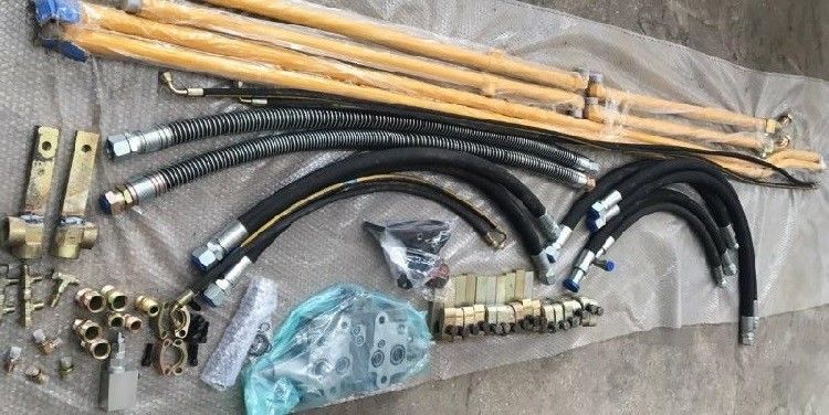 Equipo de tuberías de interruptores hidráulicos para excavadoras C.A.T320D2L