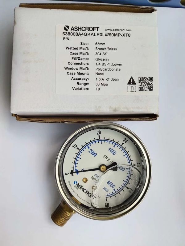 Kit de medidores de presión Cargador de gas de nitrógeno Dispositivo de medición de martillo de rotor hidráulico accesorios Hb20g,Hb30g,Sb50,Sb81